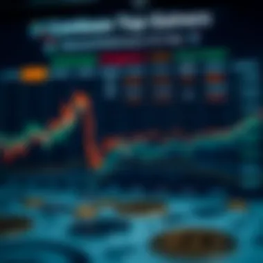 Chart comparing historical performance of selected top gainers