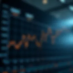Graph illustrating DeFi price trends over time