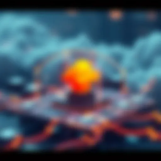 Cloudflare network architecture representation