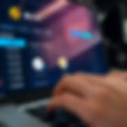 User interface of Coinbase showing cryptocurrency options