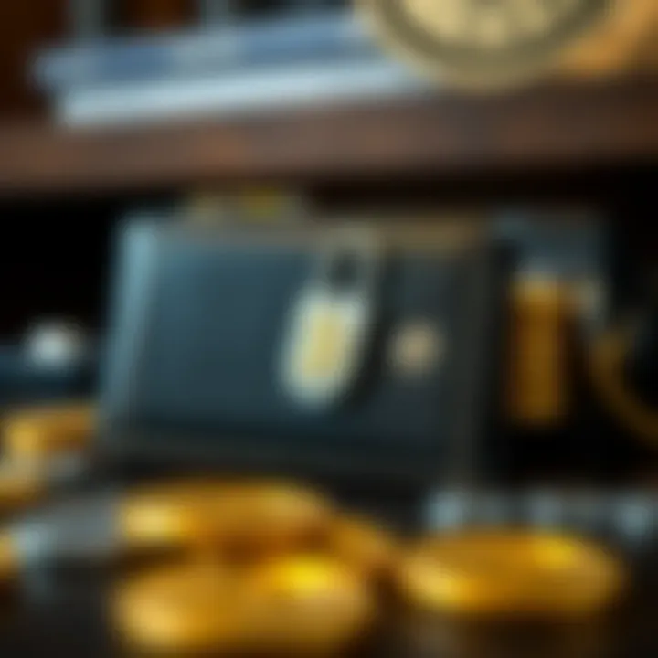 Cryptocurrency Wallet Security Features Visual representation of a cryptocurrency wallet security features