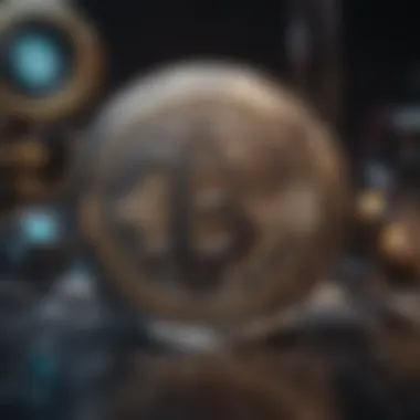 The Essence of Crypto Art Visual representation of digital art creating a unique piece