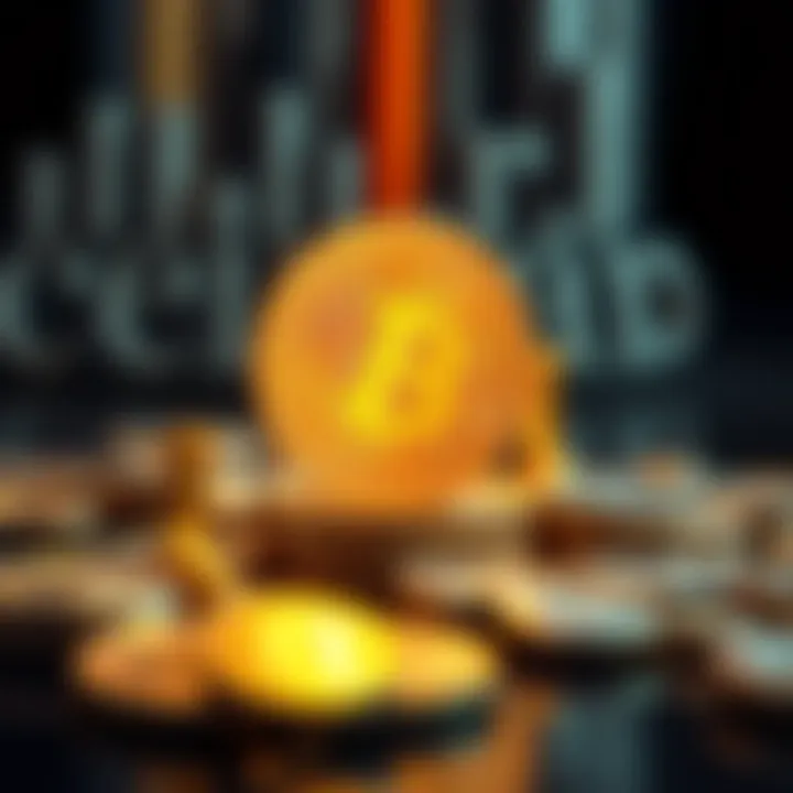 Illustration showcasing potential use cases for new cryptocurrencies