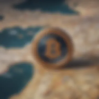 Map highlighting regional advantages for cryptocurrency mining