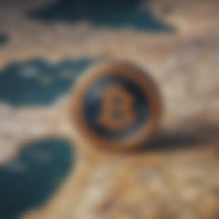 Map highlighting regional advantages for cryptocurrency mining