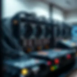 Cryptocurrency mining hardware setup