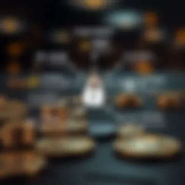 Graphical illustration of security features in crypto wallets