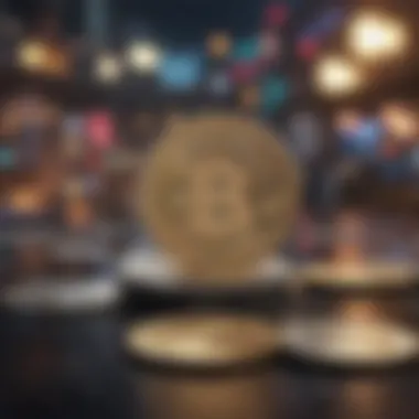 Decentralized Finance Ecosystem Conceptual representation of decentralized finance ecosystem