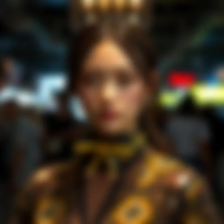 Sustainable digital fashion representation