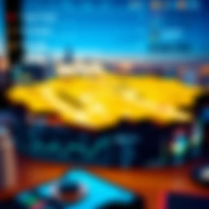 Interface of a Virtual Land Investment Platform A user interface of a popular virtual land investment platform.