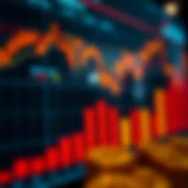 Market Dynamics in Cryptocurrency Transactions Chart depicting market dynamics influenced by cryptocurrency transactions