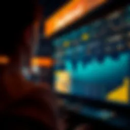Dynamic interface showcasing Paystand's cryptocurrency features