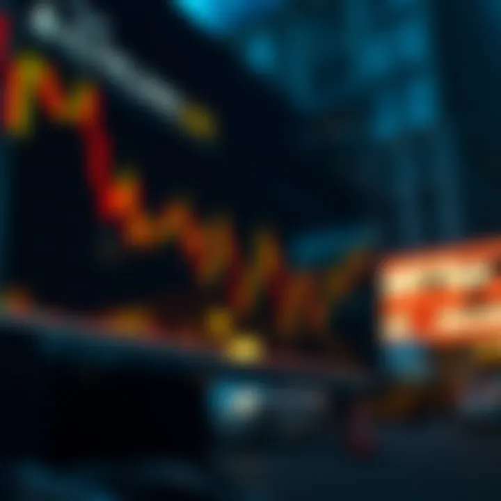 Market Conditions Favoring Strangle Selling Chart illustrating market conditions ideal for strangle selling