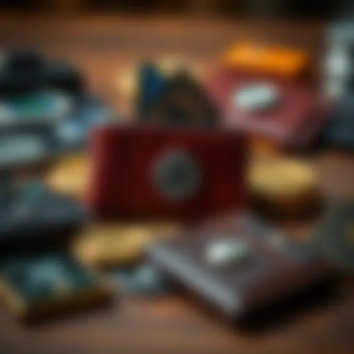 Diverse types of crypto wallets including hardware, software, and paper wallets illustrated