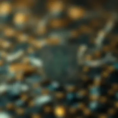 Blockchain: The Backbone of NFTs Visual representation of the blockchain technology supporting NFTs