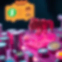 Illustration depicting the concept of collectible NFTs in digital art