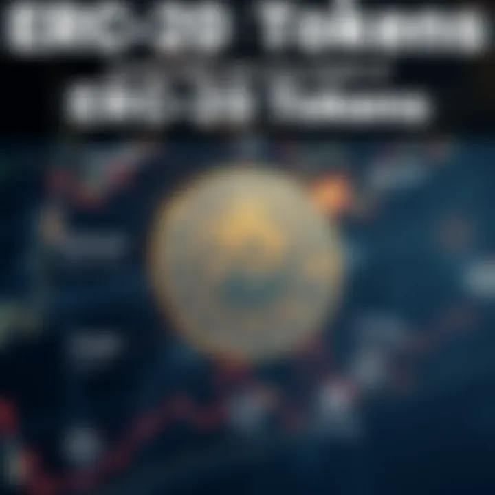 Graphical representation of ERC 20 token advantages and challenges