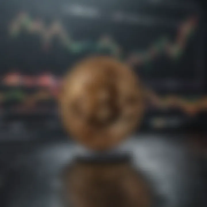 Graph showing market trends for new crypto listings