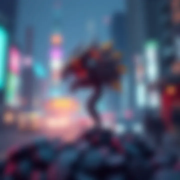 Unique digital art representation of NFTs