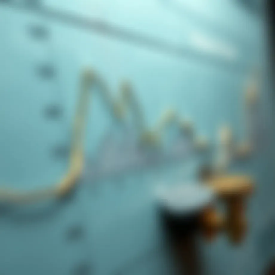 Detailed graph showcasing historical silver exchange rates over the decades