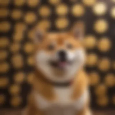 Shiba Inu's Influence on the Crypto Market Visual representation of cryptocurrency market impact